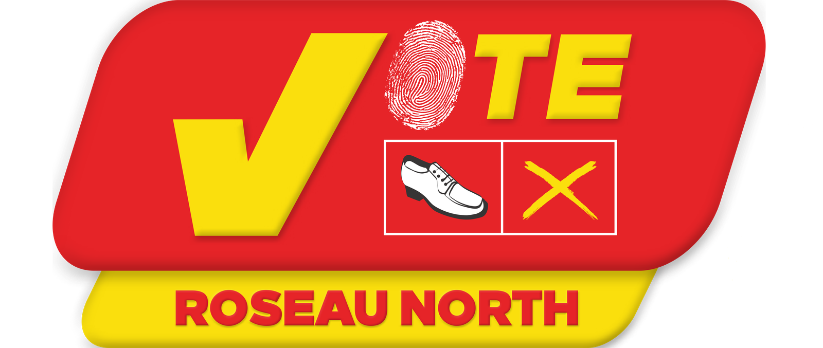Vote — mark your X beside the shoe